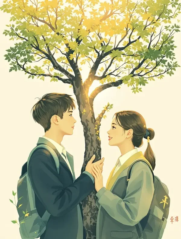 精彩漫剧《桃子味的暗恋》封面海报
