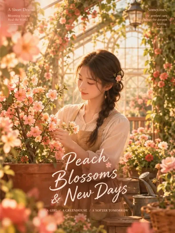 精彩漫剧《桃源花房物语》封面海报